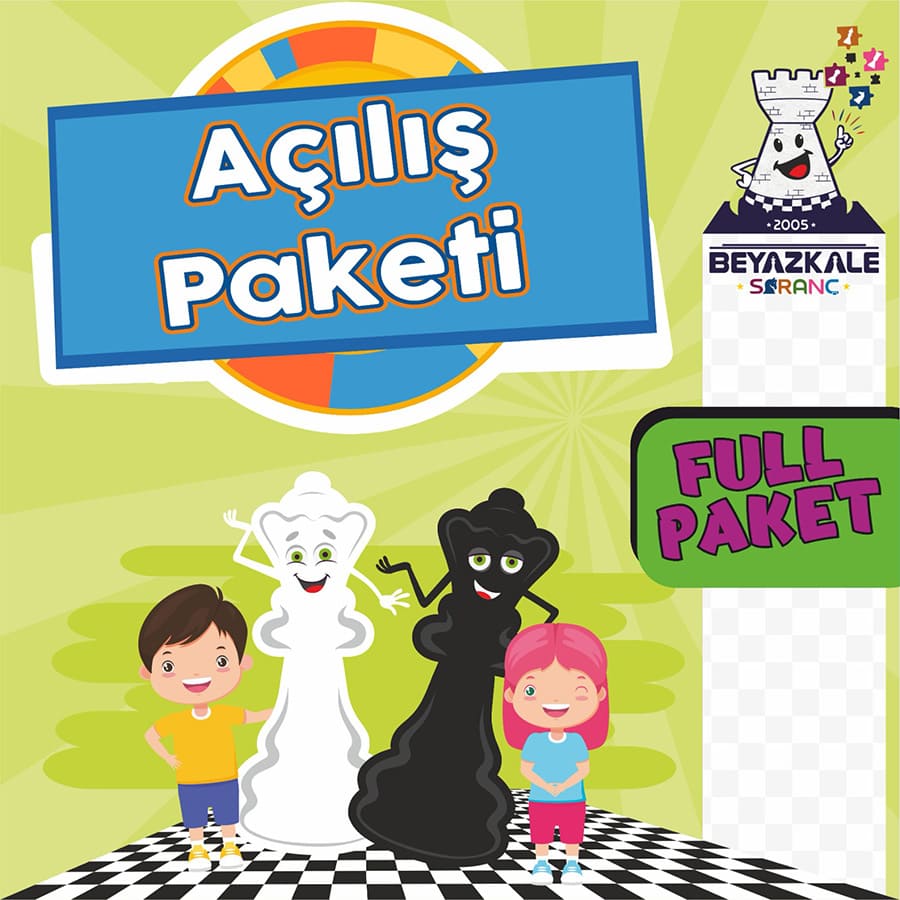 Açılış Paketi 1. e4  Beyazlarla